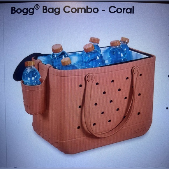 BOGG BAG Other - BOGG BAG Coral Tote Set with Perforated Design